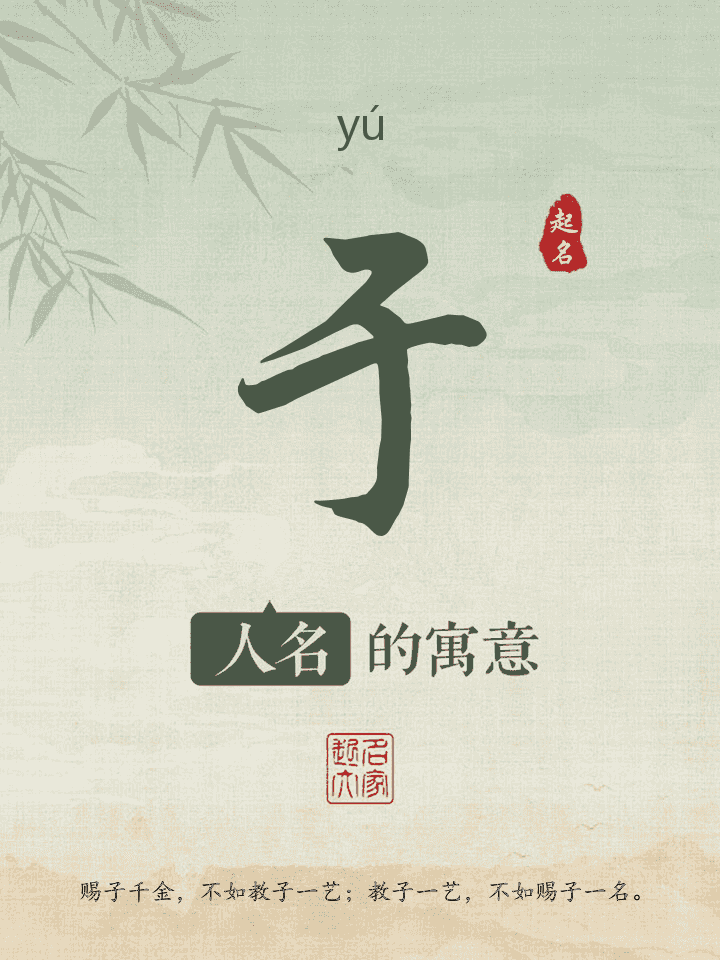 于字取名寓意
