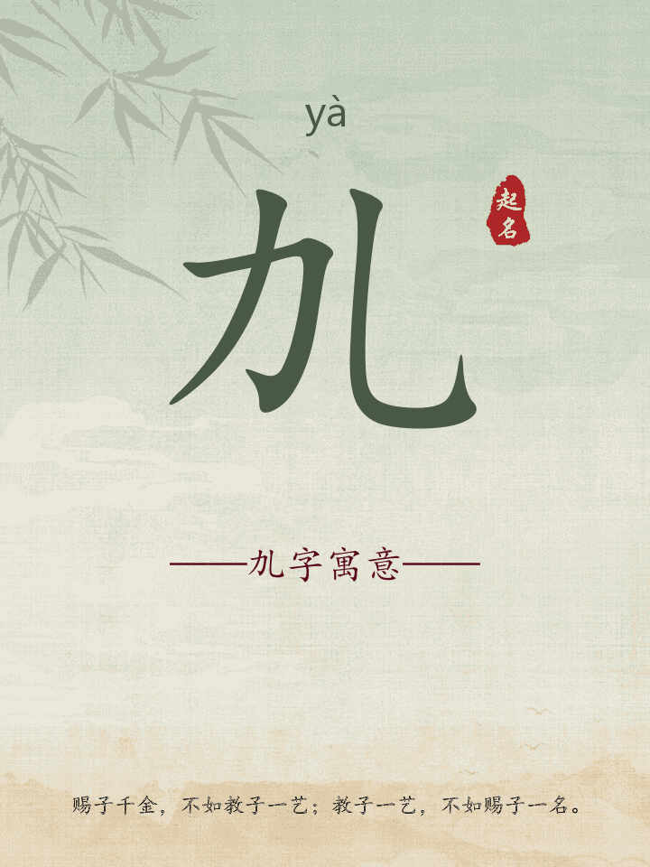 劜字取名寓意详解