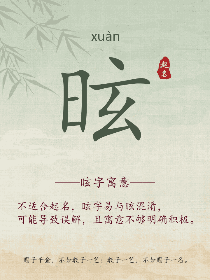 昡字取名寓意