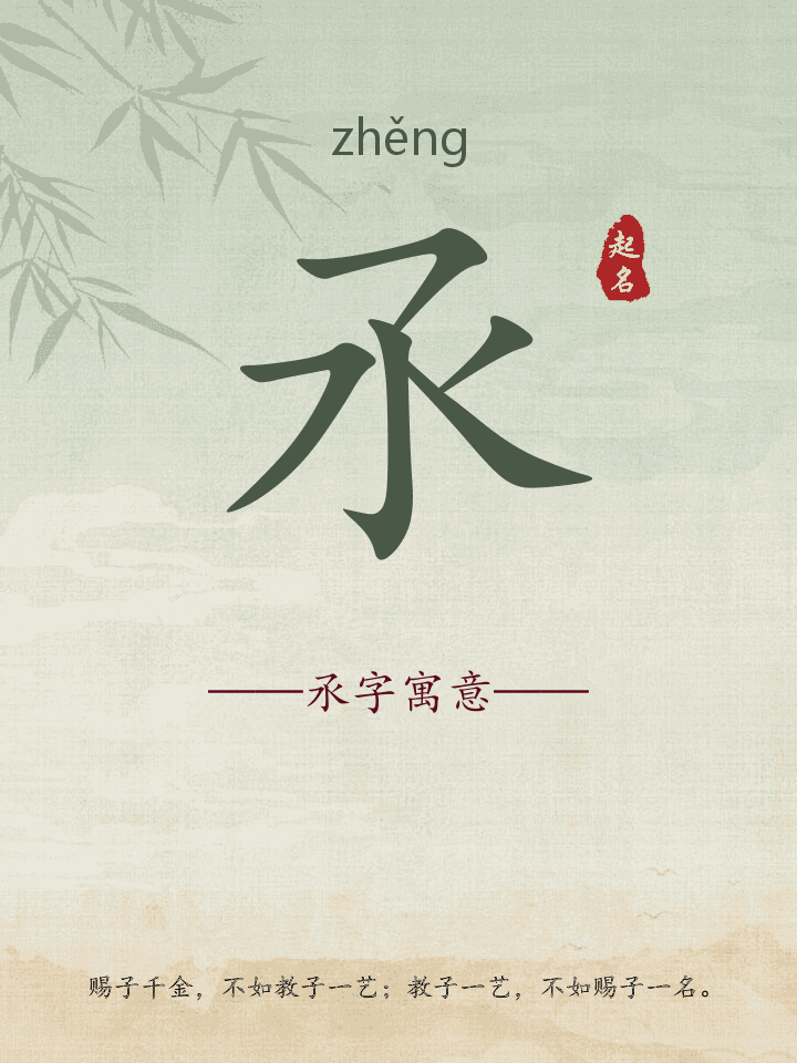 氶字取名寓意详解