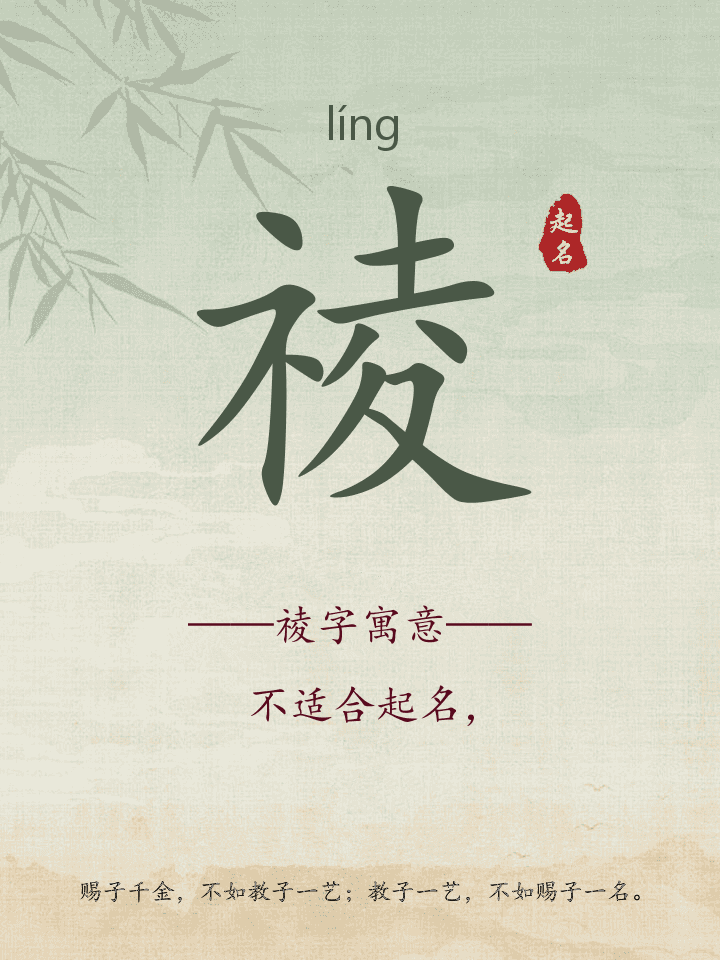 祾字取名寓意详解