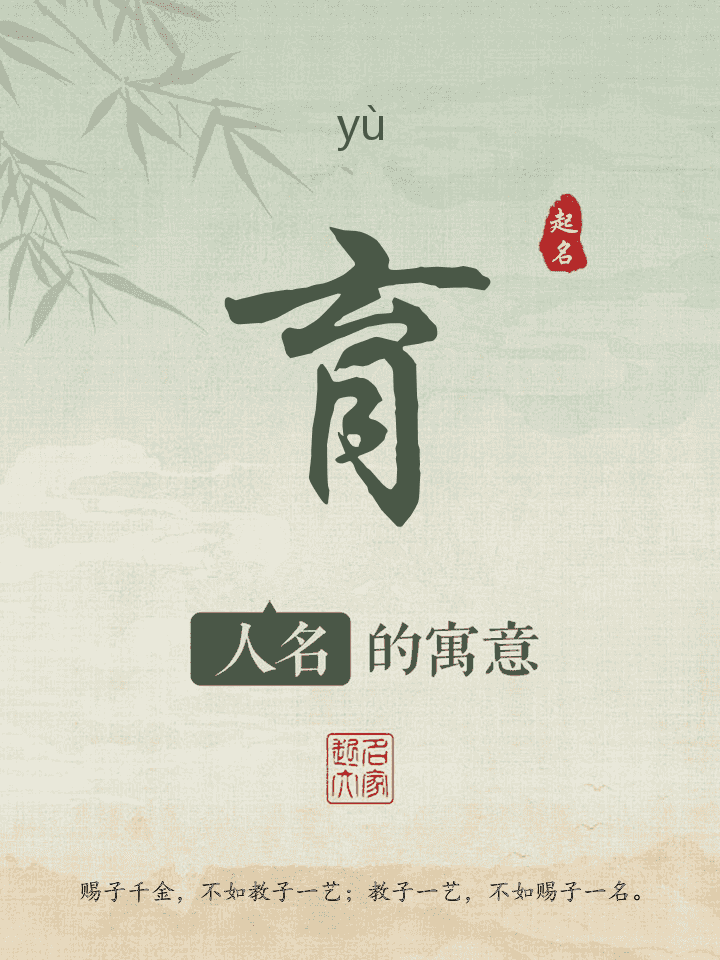 育字取名寓意