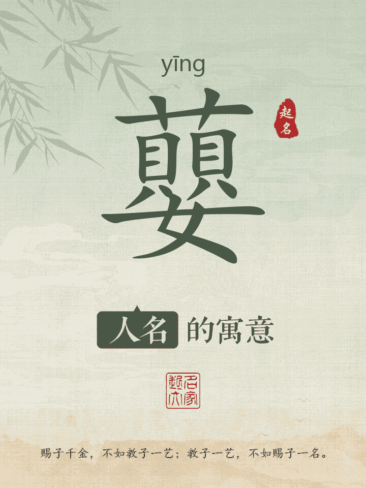 蘡字取名寓意