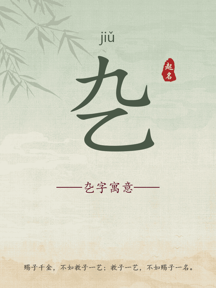 㐇字取名寓意详解